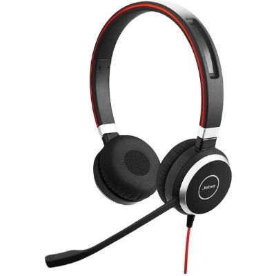 Jabra Evolve 40 UC; Wired Headset For Truck Drivers