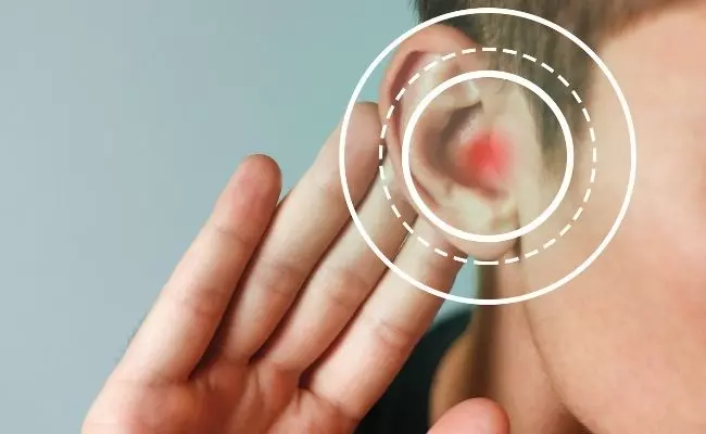 A Person Having Hearing Loss Issues