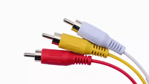 An Example Of RCA Audio Connectors